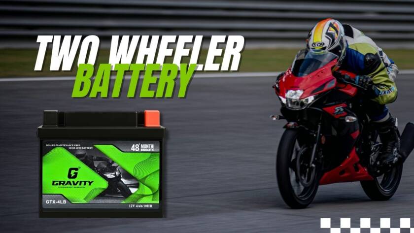 Gravity Two Wheeler Battery