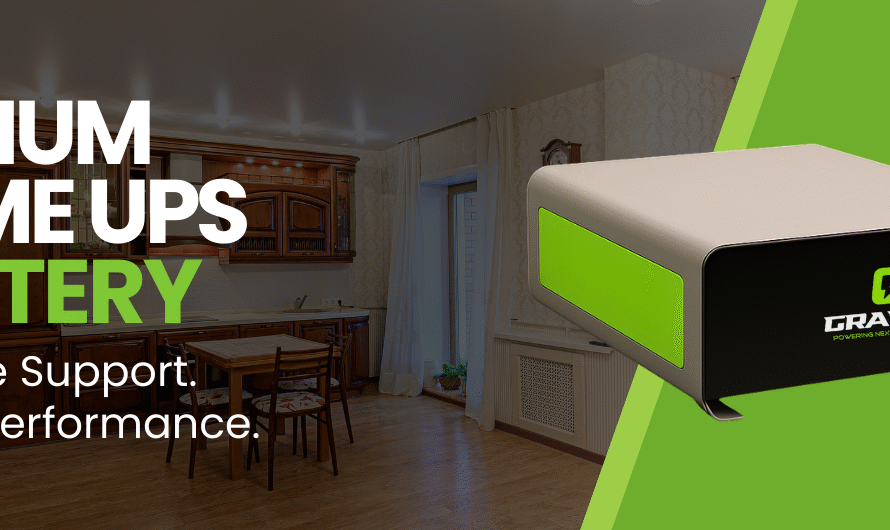 Lithium Home UPS Battery - Gravity Battery