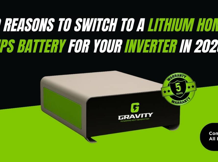 10 Reasons to Switch to a Lithium Home UPS Battery for Your Inverter in 2026