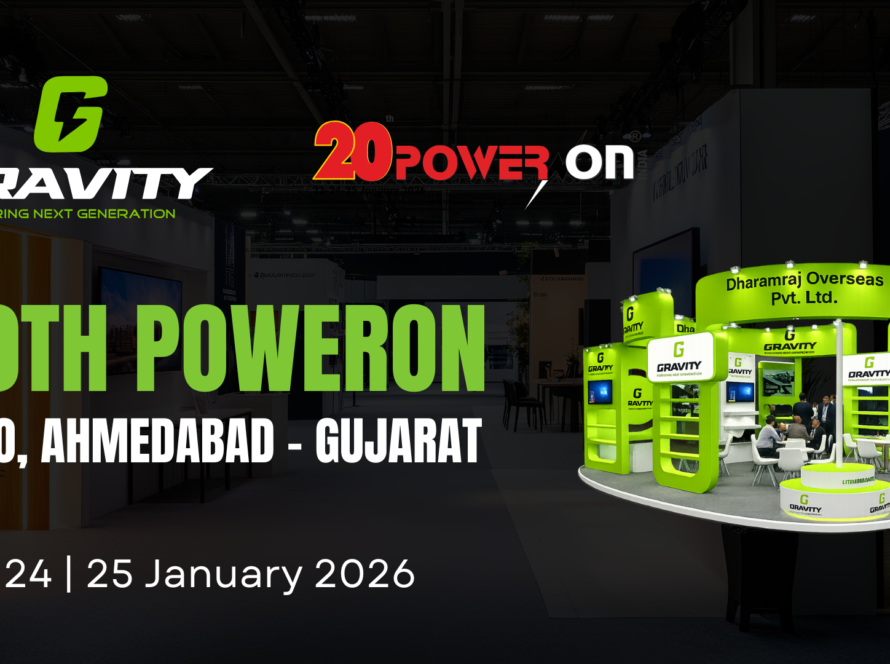 Gravity 20th Poweron Expo Banner